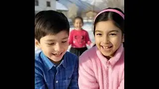First Vlog Ever! Winter Snow Fun in Kashmir ❄️ | Shanzy, Sheryar & Hoorya #firstvlog #vlog #kashmir