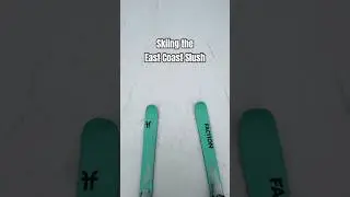 Skiing the East Coast Slush in January