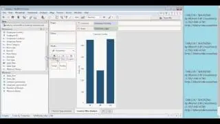 Tableau Training -  Creating Basic Dashboard Tutorial -  Part 1 of 40