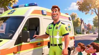 Paramedic Song | Community Helpers Song for Kids | Educational Nursery Rhymes & Songs for Children