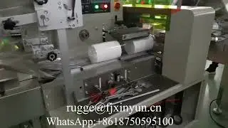 Customized design automatic small bobbin paper pillow packing machine
