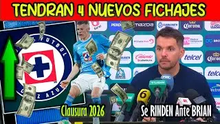🔥🐰 BOMBA! Cruz Azul Tendria HASTA 4 Nuevos REFUERZOS aun YA INICIADO el CLAUSURA 2026! FILTRAN TODO
