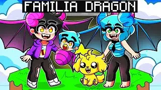 ¡FAMILIA de DRAGONES en MINECRAFT! 💖🔥🐲 SrJuancho