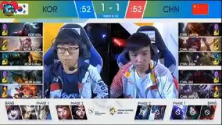 TYLM#News ASIAD 2018 | HIGHLIGHT CHUNG KẾT LMHT GAME 3 H&Agrave;N QUỐC 1-2 TRUNG QUỐC, MVP HO&Agrave;NG ĐẾ UZI