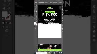 Easy Gym poster design in Adobe illustrator #adobeillustrators