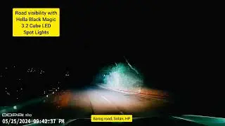 Enhance Road Visibility with Hella Black Magic 3.2 Cube Spot Lights | Mahindra Thar