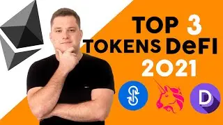 TOP 3 melhores TOKENS DEFI para INVESTIR em 2021