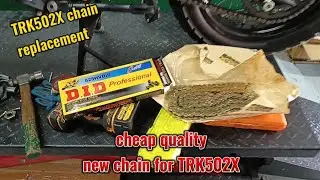 Benelli TRK502X Chain replacement