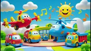 Toy Airport Vehicles Song | Nursery Rhymes & Kids Songs &ndash; Description