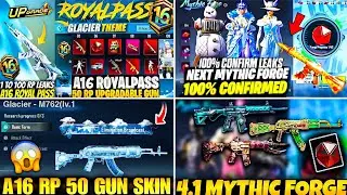 💯Next Mythic Forge Bgmi 4.1 Update😍| A16 Royal Pass & 4.1 Update All Release Date😱| PUBG/BGMI