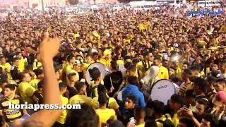 جماهير المغرب الفاسي  تحتفل بالذكرى 73 على تأسيس النادي ب بساحة باب بوجلود