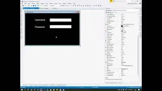 C Sharp Design Login Form P1 تصميم نموذج لوجين في السي شارب ج1