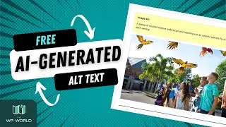 FREE AI-Generated Alt Text