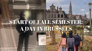 Start of fall semester: trying afghani food in Brussels | International student | VLOG 