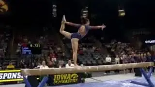 Chloe Cho 9.9 Beam Illinois vs Iowa, Iowa State, & Illinois State 1-10-26