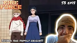 SHINRA SHO FAMILY ORIGIN! | FIRE FORCE SEASON 3 EPISODE 15 REACTION