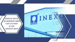 Front Elevation Signage for INEXO Industries - Masterpieces