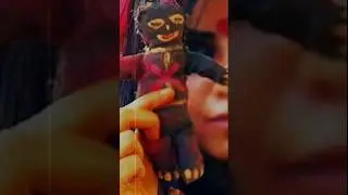 Black Magic Doll☠️☠️#horror#blackmagic#things#horrorthings