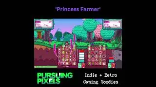 Princess Farmer // #PursuingPixels #indiegames #retrogaming