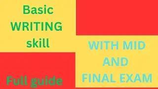 Basic writing skill exam