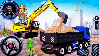 City Road Construction Games - City Construction Simulator 3D - Android Gameplay
