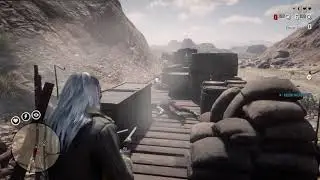 THIS GUY GOES FLYING DOING A TRIPLE SIDE FLIP WHEN I SHOT HIM OFF HIS HORSE!!!!!, RED DEAD ONLINE