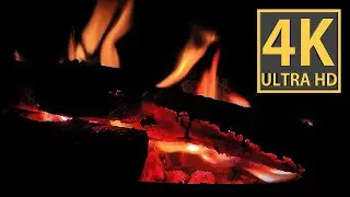 Fireplace Sounds with Gentle Crackles for Stress Relief and Sleep