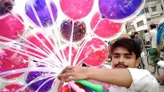 অসাধারন  LED ম্যাজিক বেলুন। LED ballon market in dhaka। ShoMi24Vlog।
