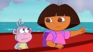 Dora the explorer and boots the monkey easy step by step drawing tutorial