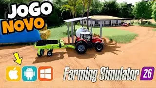 FARMING SIMULATOR 26 - TUDO SOBRE A VERSÃO MOBILE E SOBRE A GAMEPLAY VAZADA VERDADE OU NÃO? 