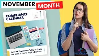 November Month Compliance Calendar for HR