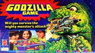 Godzilla Game Mattel Commercial Retro Toys and Cartoons