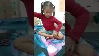 anak paud lagi sibuk meronce #shortvideo #mainananak #funny #toodler #anak