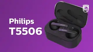 Philips TAT5506 True Wireless Headphones - Your life, your moves, your music