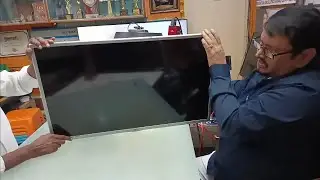 LG 32 inches led tv painting picture ( green colour domination) in telugu