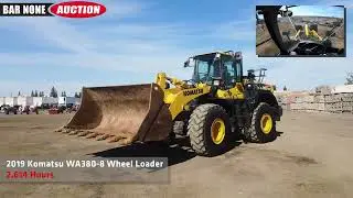 2019 Komatsu WA380-8 Wheel Loader