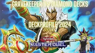 Gravekeeper vs Diamond! Instant scoops! Be the evil Floodgate Player! [Yu-Gi-Oh! Master Duel]