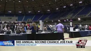 Second chance job fair helps people released from incarceration get back into workforce