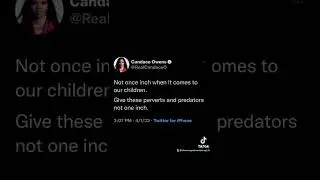 Candace Owens trans child grooming