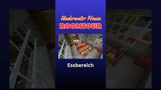 Essbereich im Underwater House in Minecraft #minecraft #minecraftbuilding
