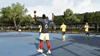 FIFA 20 Gameplay - Volta Football 4v4 Rush - France vs Sweden @ Paris  &ndash; FIFA 20 PS4