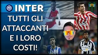 INTER: il MEGAFILE! Tutti gli ATTACCANTI divisi e spiegati per COSTI e peso a BILANCIO!!!