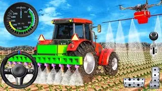 New Modern Tractor Farming Driving Simulator 3D - New Tractor Games - Android Gameplay