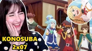 EP 07 temp 2 KONOSUBA REACT | dublado pt br