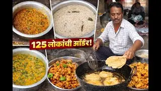 Full Catering Preparation for 125 People | Indian Village Cooking Vlog