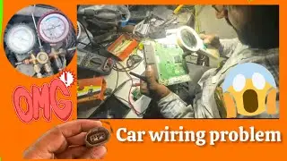 Car wiring problem? Electric issue 😱 #shortvideo #automobile #wiringdiagram #electrician #ytshorts 