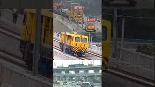 WD-350 Dynamic Track Stabilizer #railway #keretaapi #railfans #train #locomotive #keretaapiindonesia