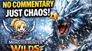 Monster Hunter Wilds &mdash; NO COMMENTARY 😱⚔️ Just Chaos, Screams & Bad Decisions