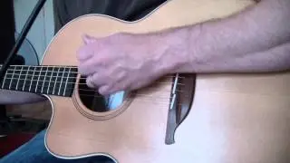Lowden F23C open tuning Lefty Guitars Only