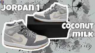 Распаковка кокосового молока Jordan 1